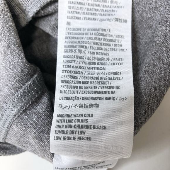 Abercrombie Women's Gray Athletic Pullover 1/4 Zip Sweatshirt Size XS Sporty - Picture 13 of 13